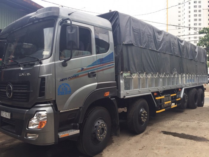 Bán xe tải dongfeng 5 chân 25 tấn trường giang hỗ trợ trả góp giá tốt nhất