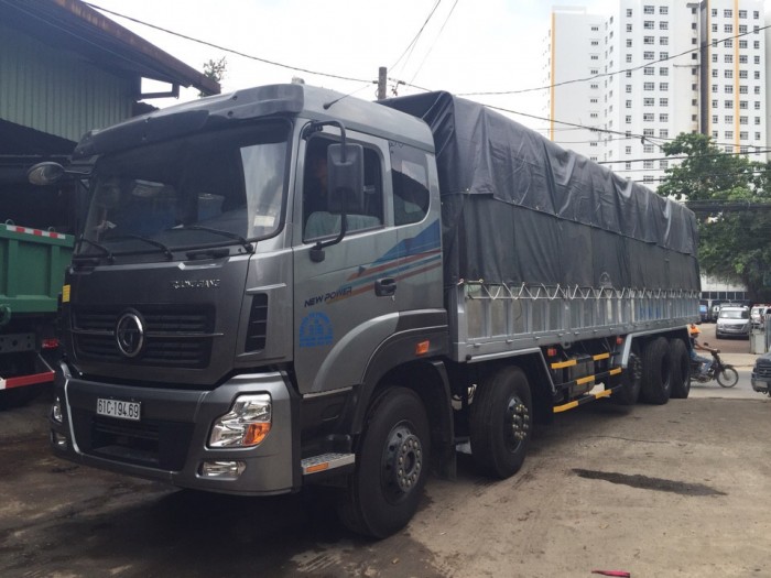 Bán xe tải dongfeng 5 chân 25 tấn trường giang hỗ trợ trả góp giá tốt nhất