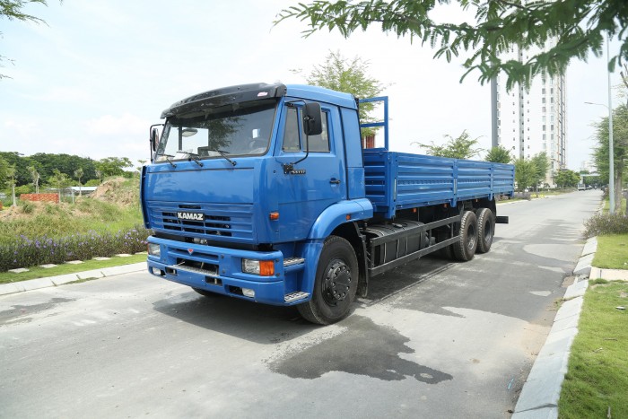 Bán xe tải thùng Kamaz 65117 đã qua sử dụng 2015 (40.000km), bán xe tải thùng Kamaz cũ