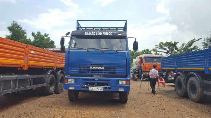 Bán xe tải Kamaz cũ, Bán 01 xe tải thùng Kamaz đã qua sử dụng 2015 (~40.000km)
