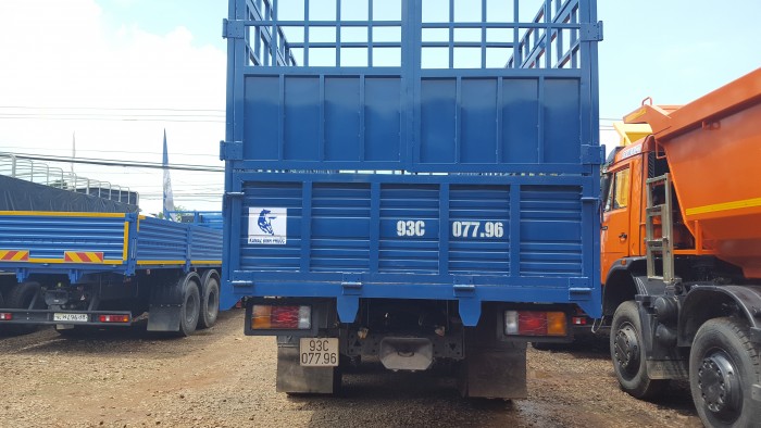 Bán 02 Kamaz cũ 2015 & 2016 , bán 02 xe tải thùng Kamaz 65117 đã qua sử dụng