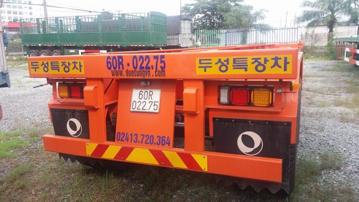 Romooc Xương Doosung 3 Trục 32T8 GIÁ TỐT NHẤT TP HCM