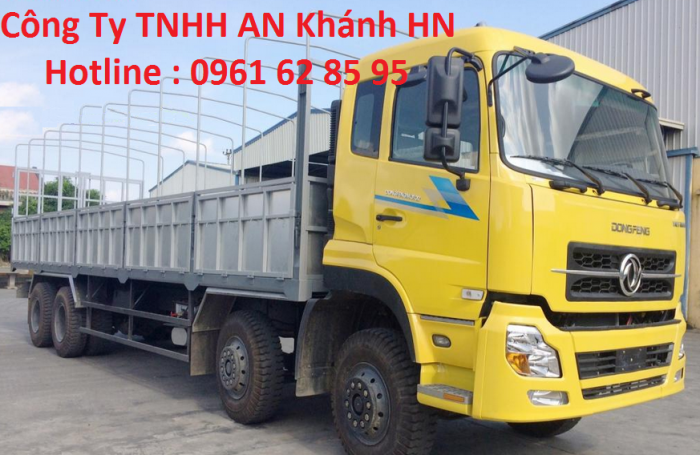 Bán xe tải thùng khung mui dongfeng 17 tấn 9