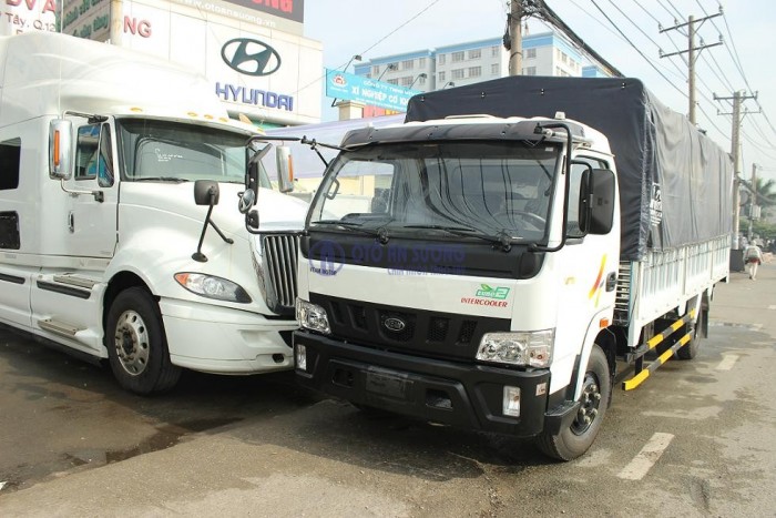 Xe tải veam vt750 trọng tải 7t5 thùng dài 6,1m