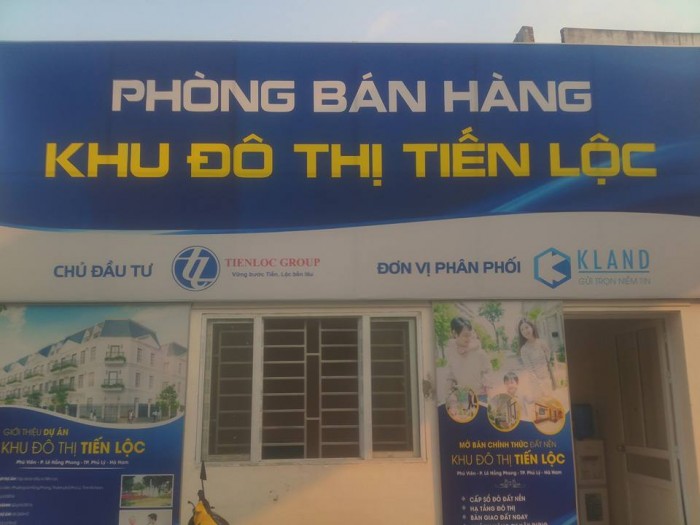 Bán đất nền dự án khu đô thị Tiến Lộc - Phủ Lý - Hà Nam