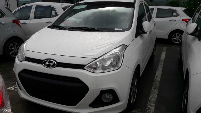 Nhanh chóng sở hữu ngay Hyundai Grand i10 1.0MT trắng, để nhận ngay ưu đãi lên đến 25 triệu đồng, xe giao ngay