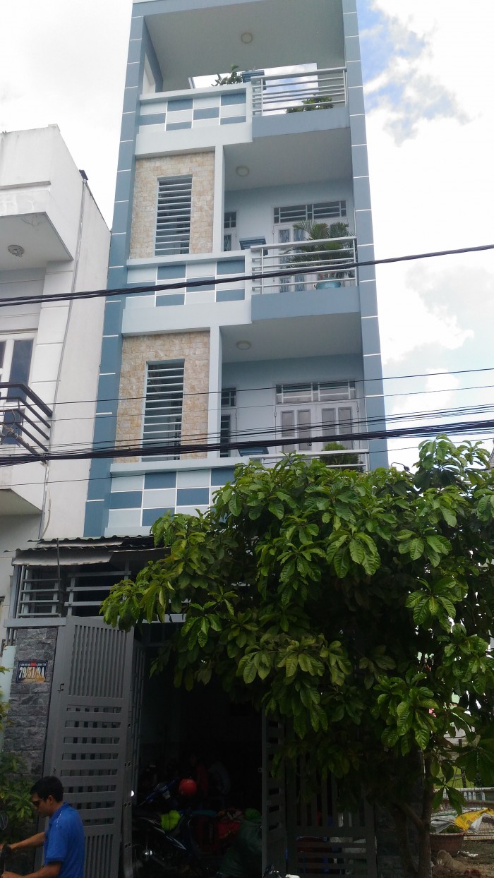Nhà khu tái định cư quận 5, 4,55x13m, 2 lầu đúc đẹp, 1,65 tỷ