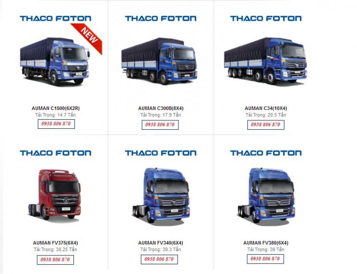 Đầu kéo AUMAN FV375, GIÁ TỐT NHẤT