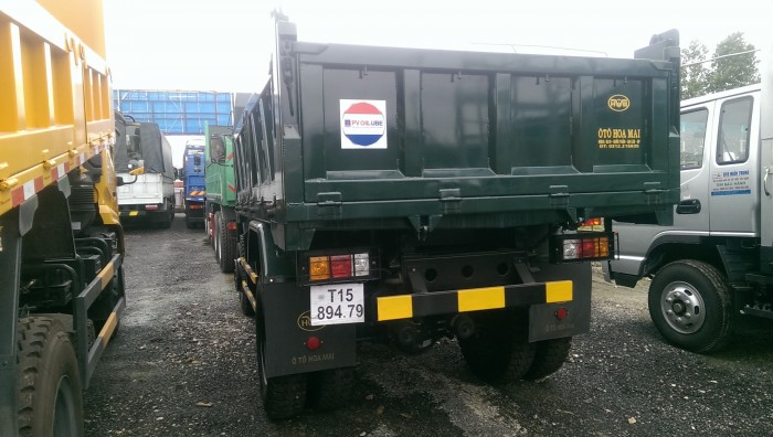 Xe tải ben Hoa Mai 6,45 tấn 2 cầu
