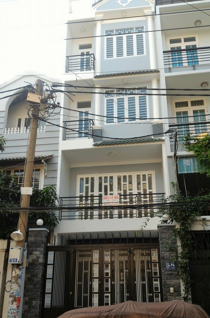 Cho thuê nhà MT kinh doanh sầm uất đường Tân Sơn Nhì, DT: 5 x 17m, 4 tấm, giá: 32trđ/tháng