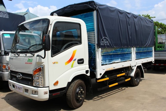 Veam 1,25 tấn VT125, thùng kín, hỗ trợ trả góp lãi suất thấp, giao xe ngay.