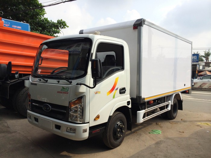 Veam 1,25 tấn VT125, thùng kín, hỗ trợ trả góp lãi suất thấp, giao xe ngay.