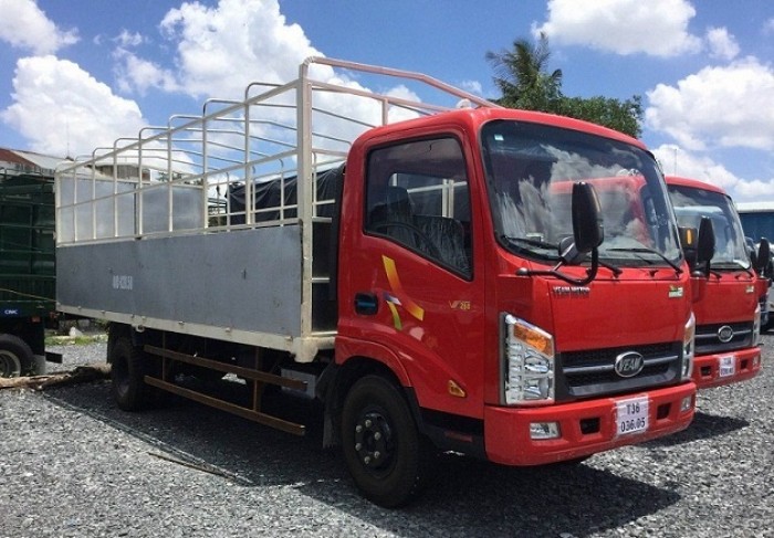 Xe tải VEAM 1T9 VT260, thùng dài 6M2, giao xe ngay, trả góp lãi suất thấp.