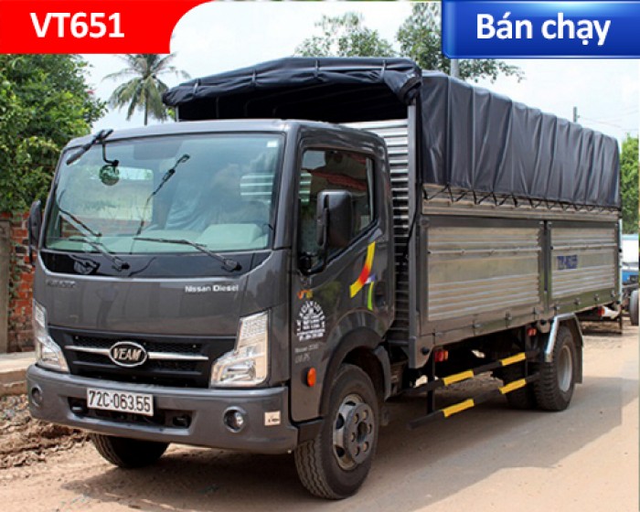 Xe tải VEAM 6T5 VT651, động cơ Nissan, giá ưu đải nhất miền Nam