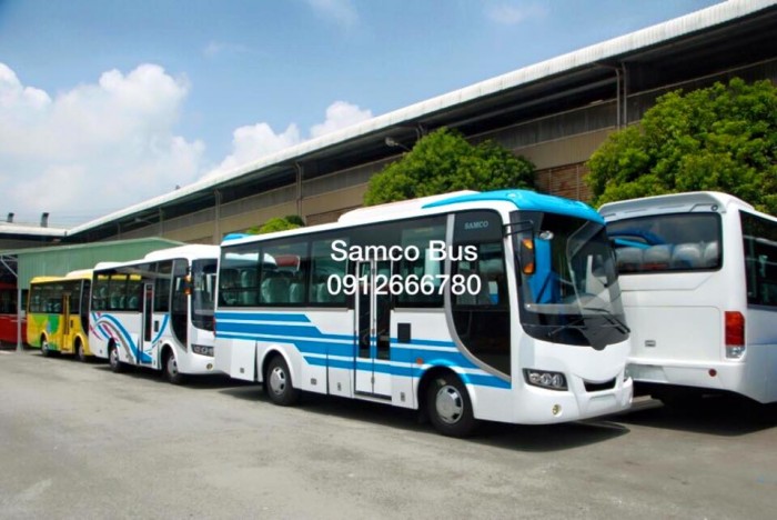 Xe khách Samco Hino khuyến mãi lớn nhất trong năm