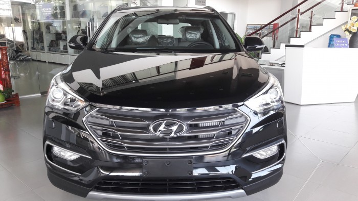 Thanh lý Hyundai Santa fe xăng đen thường,ưu đãi cực khủng lên đến 40 triệu đồng và hơn thế nữa