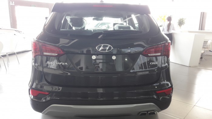 Bán Hyundai Santa fe đen xăng thường, giá tốt nhất thị trường miền nam, tặng 1 năm bảo hiểm thân xe
