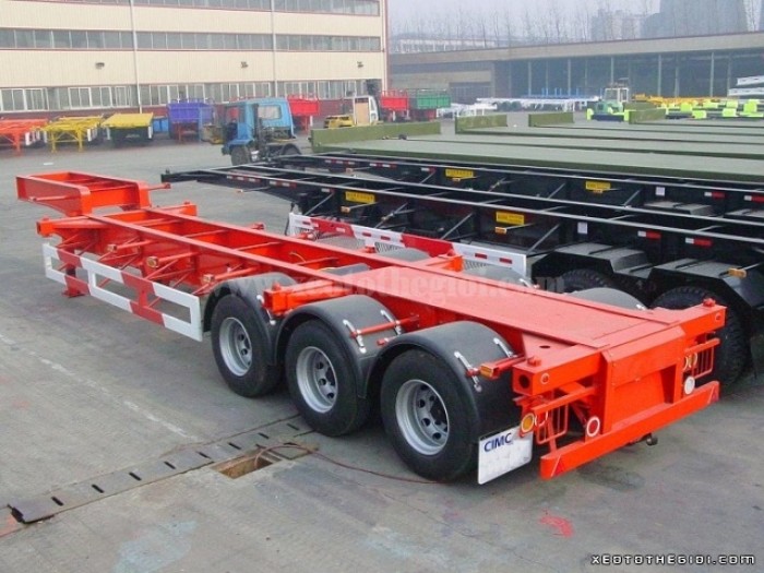 Bán rơ moóc CIMC chở Container 2015 giá 180 triệu
