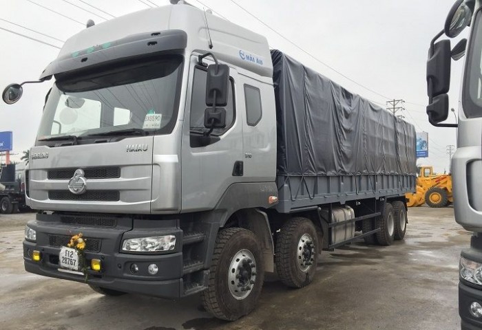 Xe tải chenglong 4 chân tải trọng 17t9