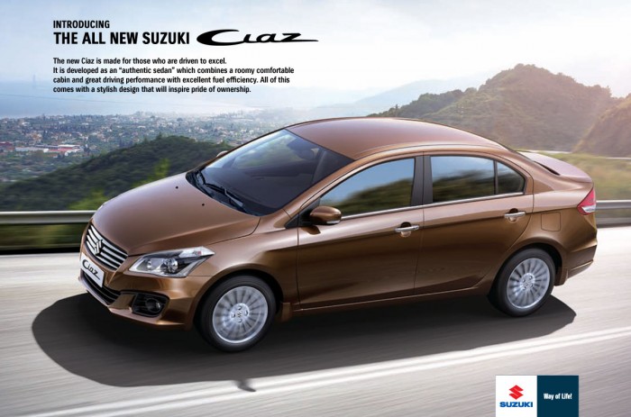 Suzuki Ciaz 5 chỗ/ Xe ô tô nhập khẩu/Xe ô tô gia đình 5 chỗ giá thấp.