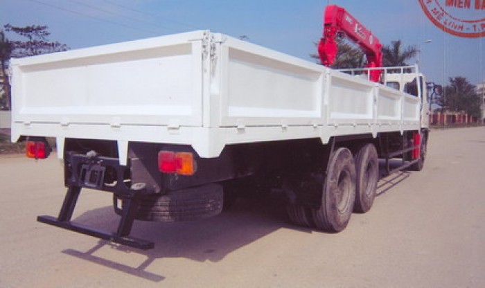 Xe tải gắn cẩu unic 5 tấn | hino FL8JTSA - URV555