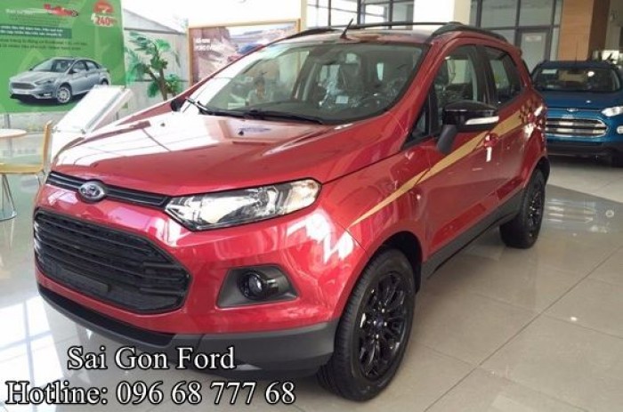 Khuyến mãi lớn Ford Ecosport 1.5L MT Trend, trả trước 150 triệu, giao xe ngay, trả góp lãi suất thấp