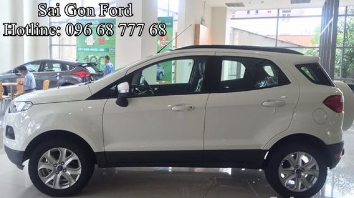 Khuyến mãi Ford Ecosport Titanium 1.5L AT, trả trước 150 triệu, giao xe ngay, trả góp lãi suất thấp