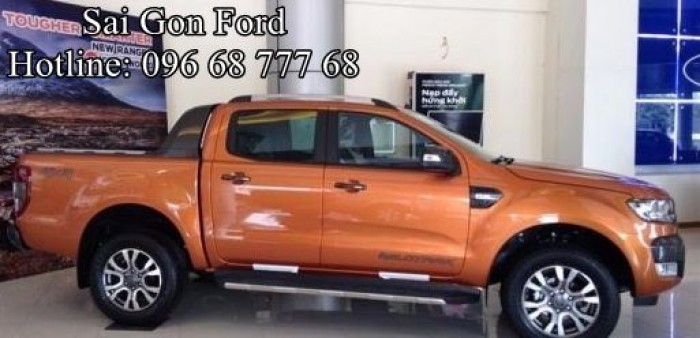 Ford Ranger Wildtrak 2.0L, đủ màu, trả trước 157 triệu, giao xe ngay