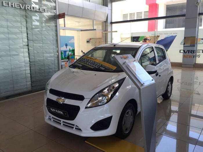 Bán Chevrolet Spark 1.2LS - Chỉ cần 110 triệu là có thể lấy xe về - hỗ trợ từ ngân hàng với lãi suất thấp