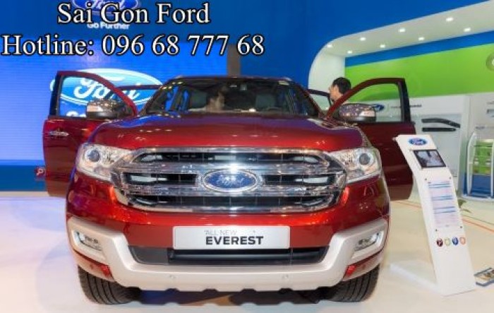 Ford Everest Trend, số tự động, giao xe nhanh, hỗ trợ trả góp lãi suất thấp