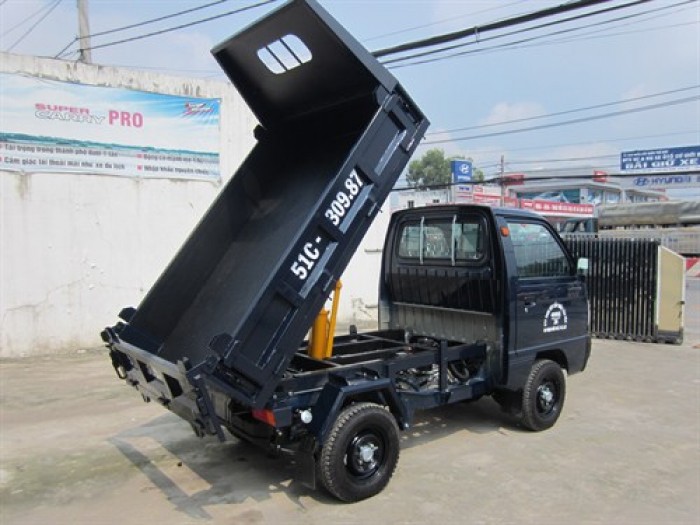 Suzuki truck ben 500kg/Đại lý suzuki Trà Vinh/Xe ben dưới 1 tấn.