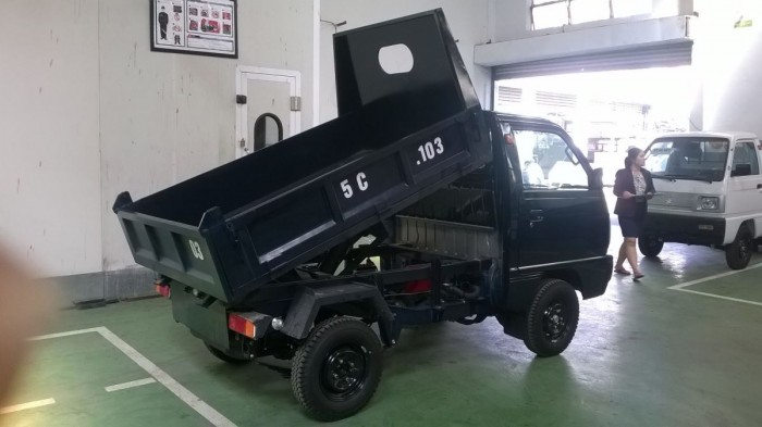 Suzuki truck ben 500kg/Đại lý suzuki Trà Vinh/Xe ben dưới 1 tấn.