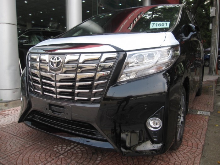 Bán xe Toyota Alphard 2016 màu đen, xe mới