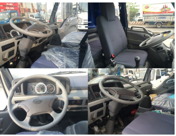 Xe Tải Jac 4.9 T  Thùng Mui Bạt