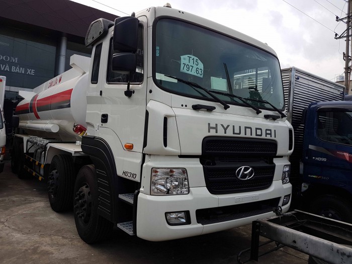 Bán xe xitec Hyundai HD310 22 m3 chở nhiên liệu, giao xe toàn Quốc, giá rẻ