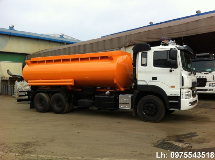 Bán xe Hyundai HD310 Lorry chở xăng dầu 22 khối