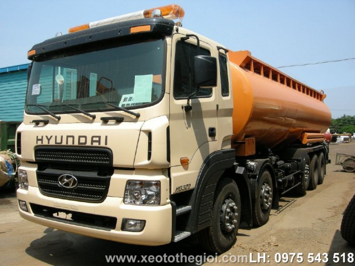 Bán xe Hyundai HD310 Lorry chở xăng dầu 22 khối