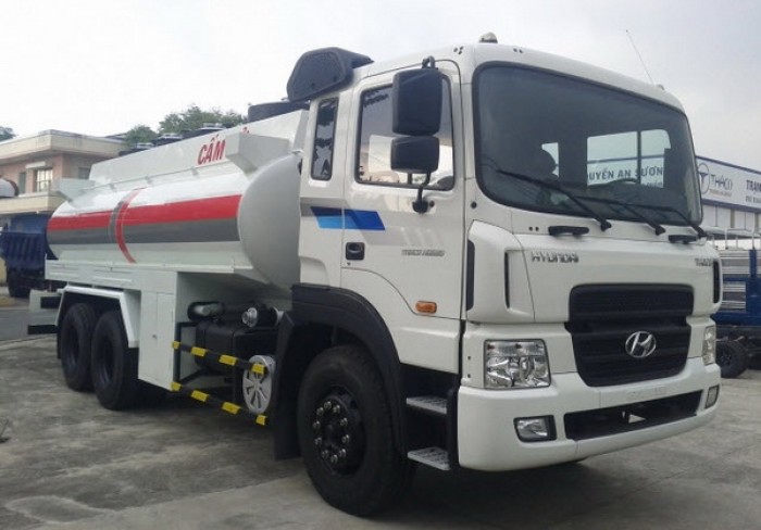 Tổng đại lý Hyundai bán xe bồn Hyundai 22m3 HD320 chở xăng dầu