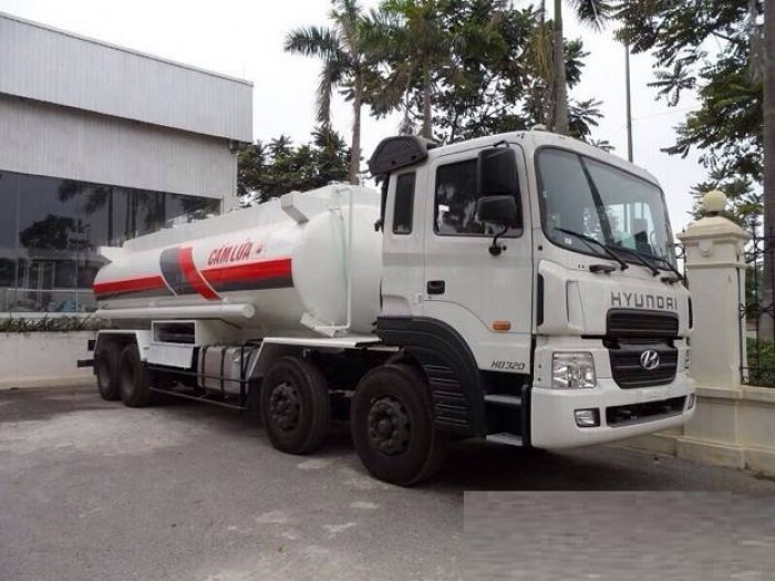 Bán xe bồn Hyundai chở dầu HD320 (22m3), giao xe ngay