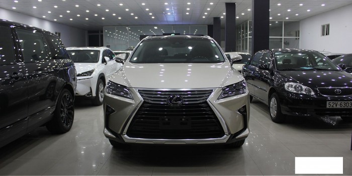 Giao ngay xe mới nhập khẩu Mỹ Lexus Rx350 màu vàng cát, Full option