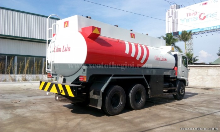 Bán xe tải Hino FM8JNSA Xitec chở xăng 18 m3, giá rẻ cạnh tranh 1.500 triệu
