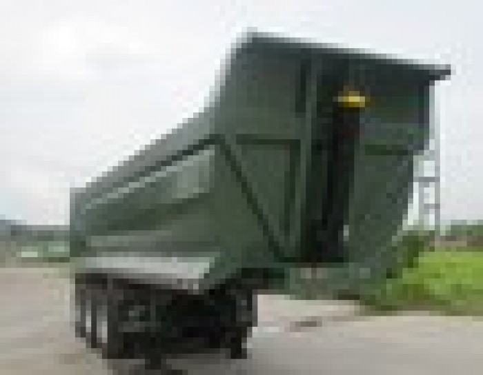 Bán Sơ mi rơ moóc ben Chân Rút, Chân Co, Giò nâng, 3 trục  Doosung Hàn Quốc