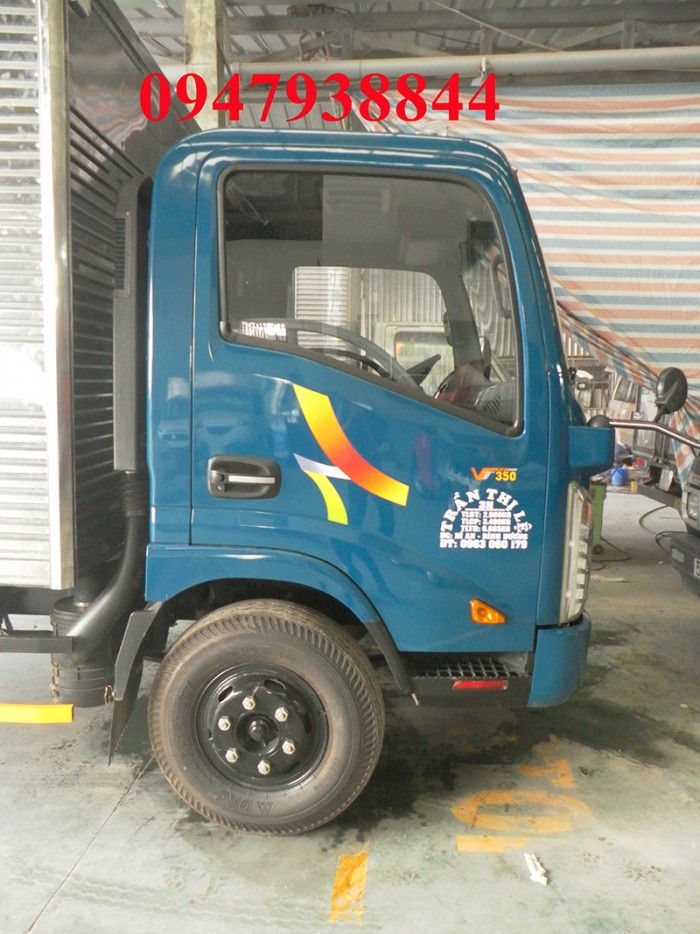 Xe tải 3,5 tấn chưa qua sử dụng, mới 100% đóng thùng theo yêu cà, giá trả góp