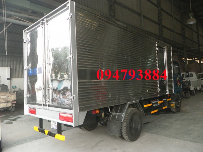 Xe tải 3,5 tấn chưa qua sử dụng, mới 100% đóng thùng theo yêu cà, giá trả góp