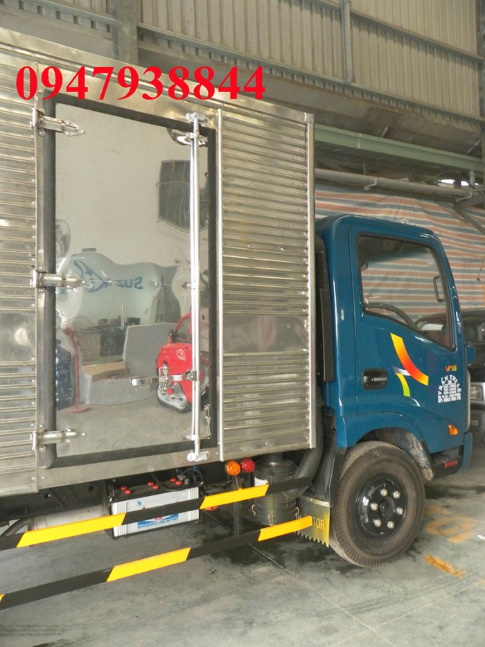Xe tải 3,5 tấn chưa qua sử dụng, mới 100% đóng thùng theo yêu cà, giá trả góp