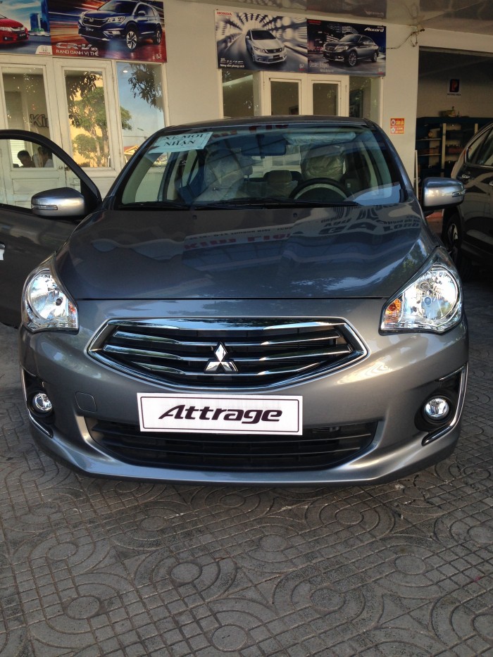 Mitsubishi Attrage 2016  nhập khẩu nguyên chiếc giá cạnh tranh