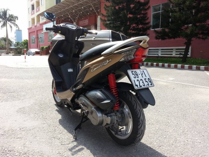 Kymco Candy4U 110 Vàng Gold Phiên Bản Đặc Biệt Kiểu Dáng Honda Vision Tuyệt Đẹp.