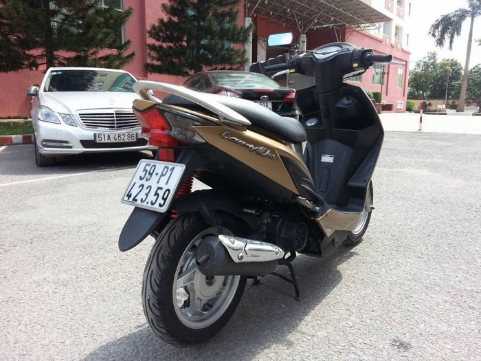 Kymco Candy4U 110 Vàng Gold Phiên Bản Đặc Biệt Kiểu Dáng Honda Vision Tuyệt Đẹp.