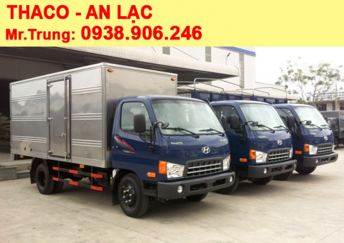 XE TẢI THACO HYUNDAI HD500 tải trọng 5 tấn | Long An - Hồ Chí Minh