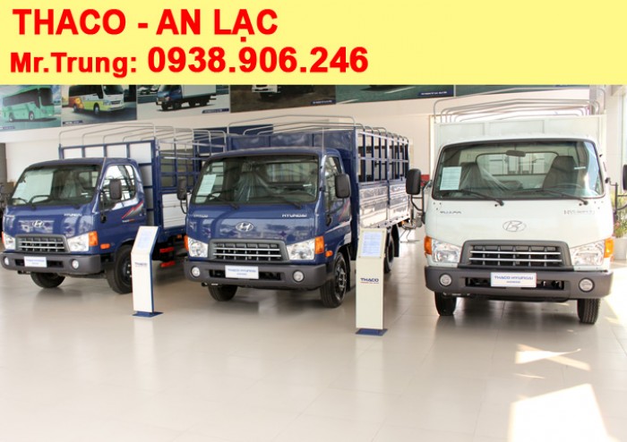 XE TẢI THACO HYUNDAI HD500 tải trọng 5 tấn | Long An - Hồ Chí Minh